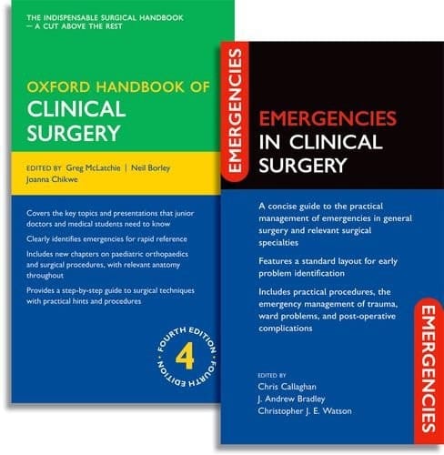 Oxford Handbook of Clinical Surgery and Emergencies in Clinical Surgery Pack (Oxford Handbooks)