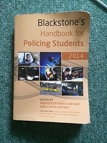 Blackstone's Handbook for Policing Students 2014