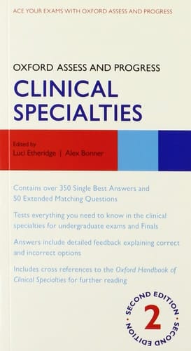 Oxford Handbook of Clinical Specialties 9e and Oxford Assess and Progress Clinical Specialties 2e Pack (Oxford Medical Handbooks)