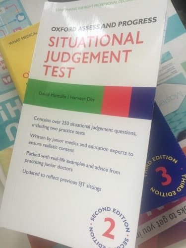Situational Judgement Test (Oxford Assess and Progress)