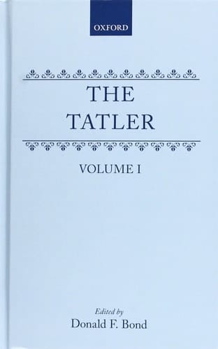 The Tatler: Volumes 1-3