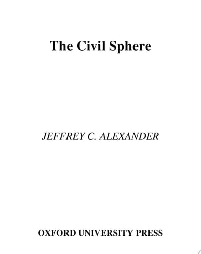 The Civil Sphere