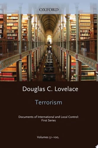 Terrorism: Documents of International and Local Control: 1st Series Index 2009 (Terrorism: Commentary on Security Documents)
