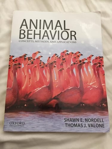 Animal Behavior: Concepts, Methods, and Applications