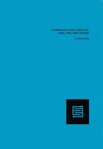 Communication Circuits: Analysis and Design