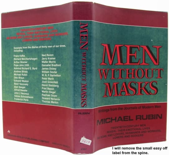 Men Without Masks: Writings from the Journals of Modern Men