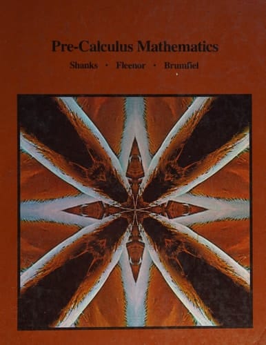 Pre-Calculus Mathematics