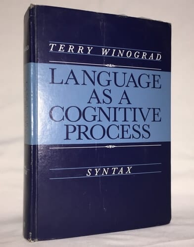 Language As a Cognitive Process: Syntax