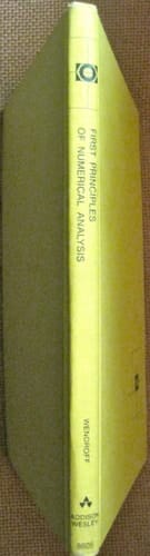 First Principles of Numerical Analysis