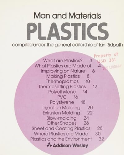 Man and materials: plastics