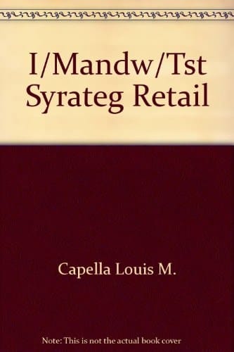 I/Mandw/Tst Syrateg Retail
