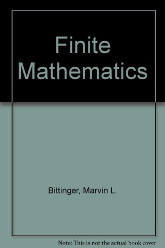 Finite Mathematics (3rd Edition)