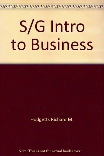 S/G Intro to Business