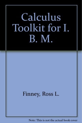 Calculus Toolkit to Accompany Calculus and Analytic Geometry
