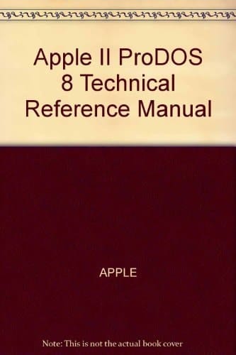 Prodos 8 Technical Reference Manual