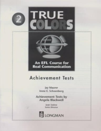 True colors 2 achievement test