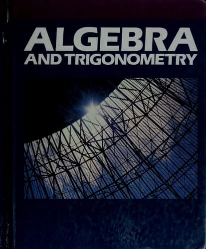 Algebra and Trigonometry