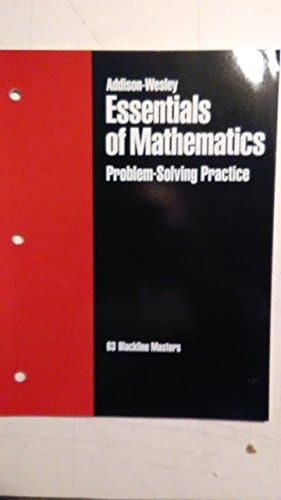 Essentials Of Mathematics Problem-solving Practice