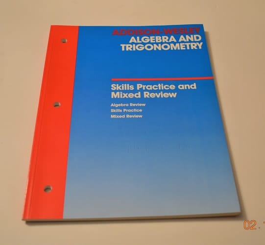 Algebra and Trigonometry Skills Practice and Mixed Review