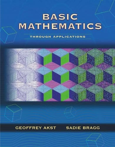 Basic Mathematics Through Applications