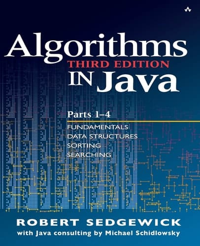 Algorithms in Java, Parts 1-4