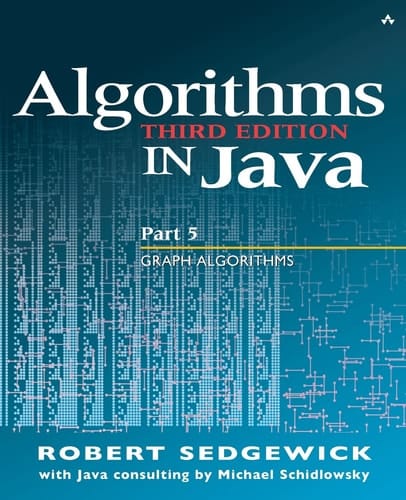 Algorithms in Java, Part 5: Graph Algorithms (3rd Edition) (Pt.5)