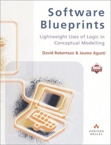 Software Blueprints: Lightweight Uses of Logic in Conceptual Modelling