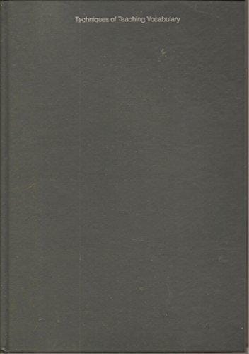 Techniques of Teaching Vocabulary