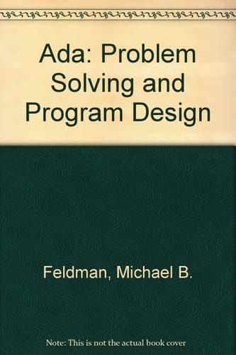 Ada Problem Solving and Program Design