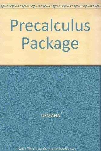 Precalculus: Functions and Graphs/Graphing Calculator and Computer Graphing Laboratory Manual