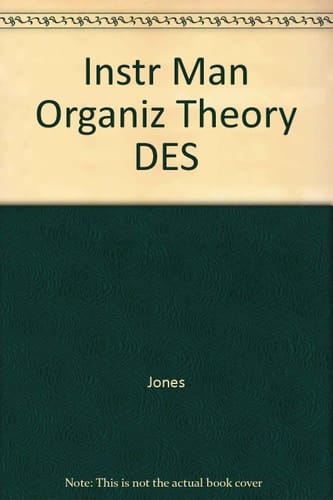 Instr Man Organiz Theory Des