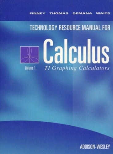 Calculus Texas Instruments Technical Resource Manual Volume 1: For Ti-81ti-82 and Ti-85 Calculators