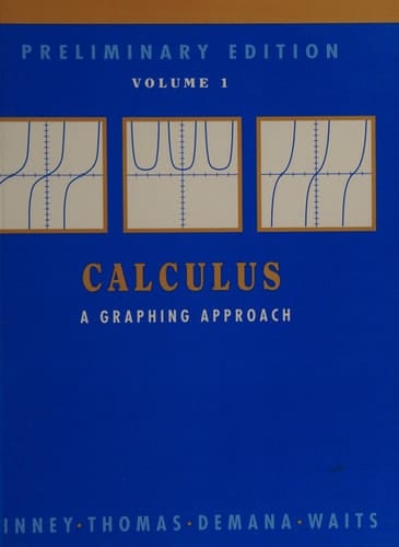 Calculus: A Graphing Approach