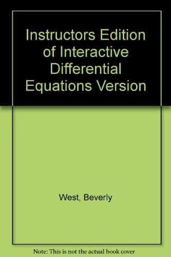 Interactive Differential Equations Version 2.0