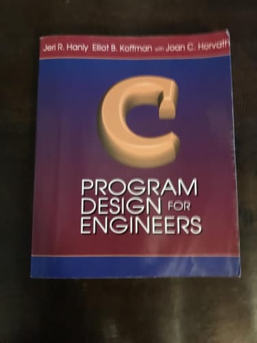 C Program Design for Engineers