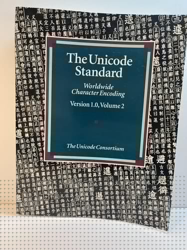 Unicode Standard: Worldwide Character Encoding, Version 1.0