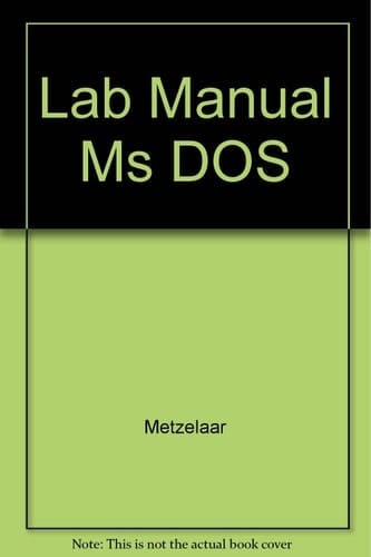 Lab Manual MS DOS