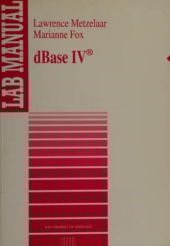 Lab Manual Dbase IV