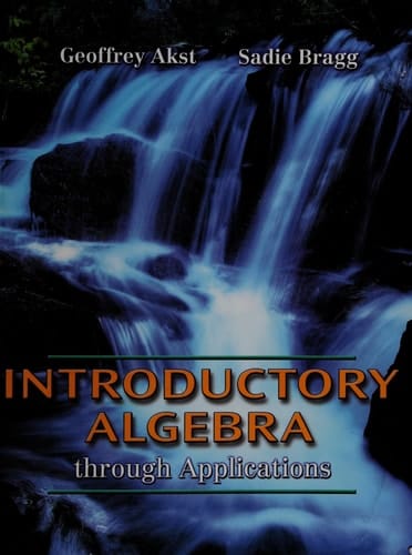 Introductory Algebra: Through Applications, Annotated Instructor's Edition