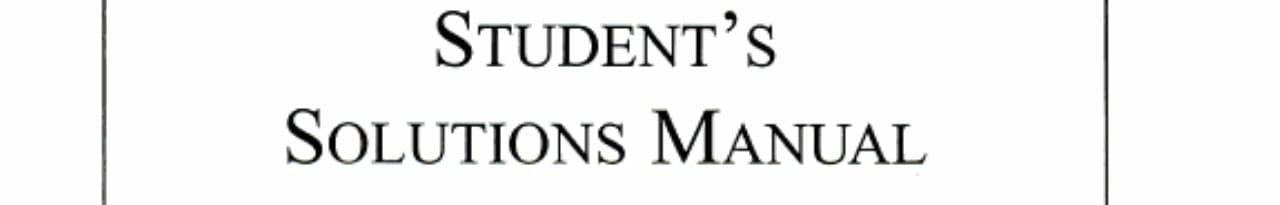 Students Solutions Manual : Basic Mathematics Through Applications