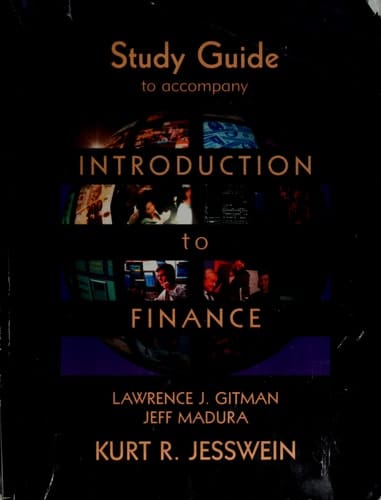 Introduction to Finance, Study Guide