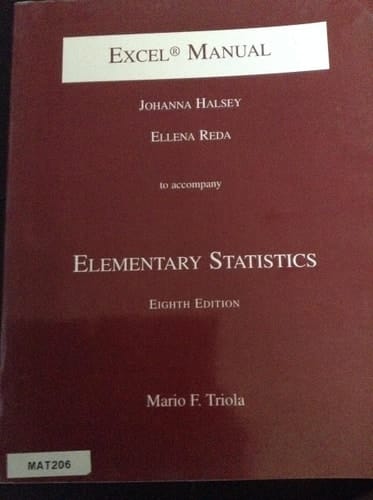 Elementary Statistics