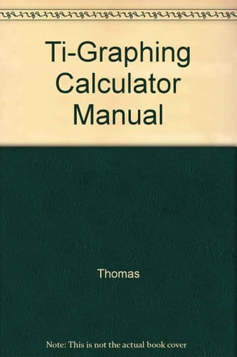 Ti-Graphing Calculator Manual