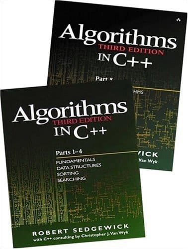 Bundle of Algorithms in C++, Parts 1-5: Fundamentals, Data Structures, Sorting, Searching, and Graph Algorithms