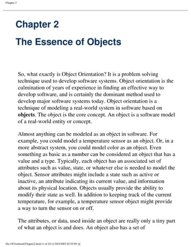 Essence of Object-Oriented Programming with Java™ and UML, The