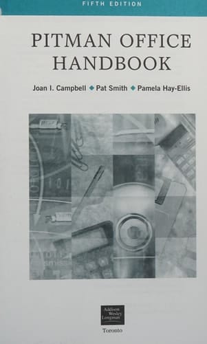The Pitman Office Handbook (5th Edition)