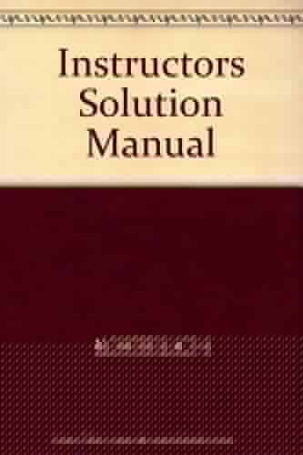 Instructors Solution Manual for Introductory Differential Equations: From linearity to chaos