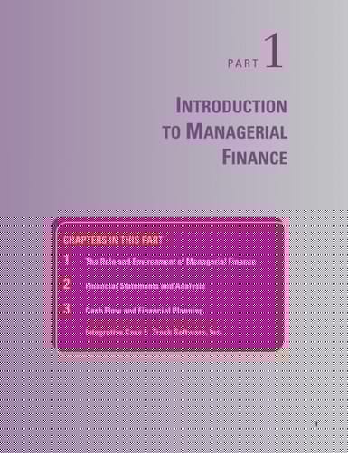 Principles of Managerial Finance (10th Edition)