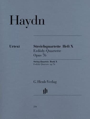 Haydn: String Quartets - Volume 10 (Op. 76 - Erdödy Quartets) (Set of Parts)