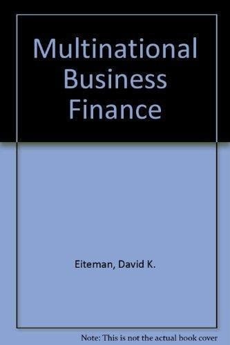Multinational Business Finance